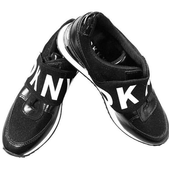 Dkny Shoes - DKNY Women's Lightweight Slip On Comfort Sneaker Black and White Size 6S